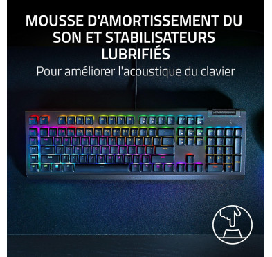 Clavier Razer BlackWidow V4 X Chroma RGB (Green Switch)
