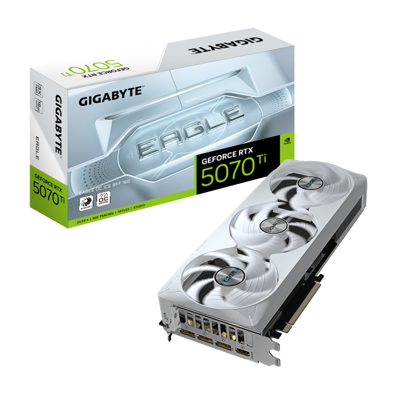 Carte Graphique Gigabyte RTX 5070 Ti EAGLE OC ICE 16G