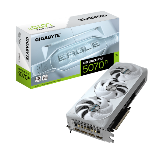 Carte Graphique Gigabyte RTX 5070 Ti EAGLE OC ICE 16G