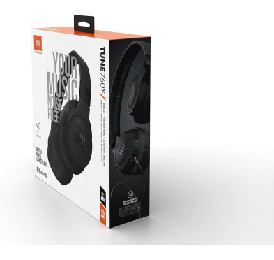 Casque JBL Tune 760NC noir Bluetooth à réduction de bruit