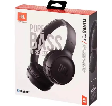 Casque JBL Tune 570BT noir Bluetooth