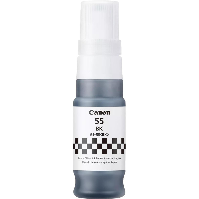 Recharge Canon GI 55 BK Noir (GX1050/2050) Recharge Canon GI 55 BK Noir (GX1050/2050)