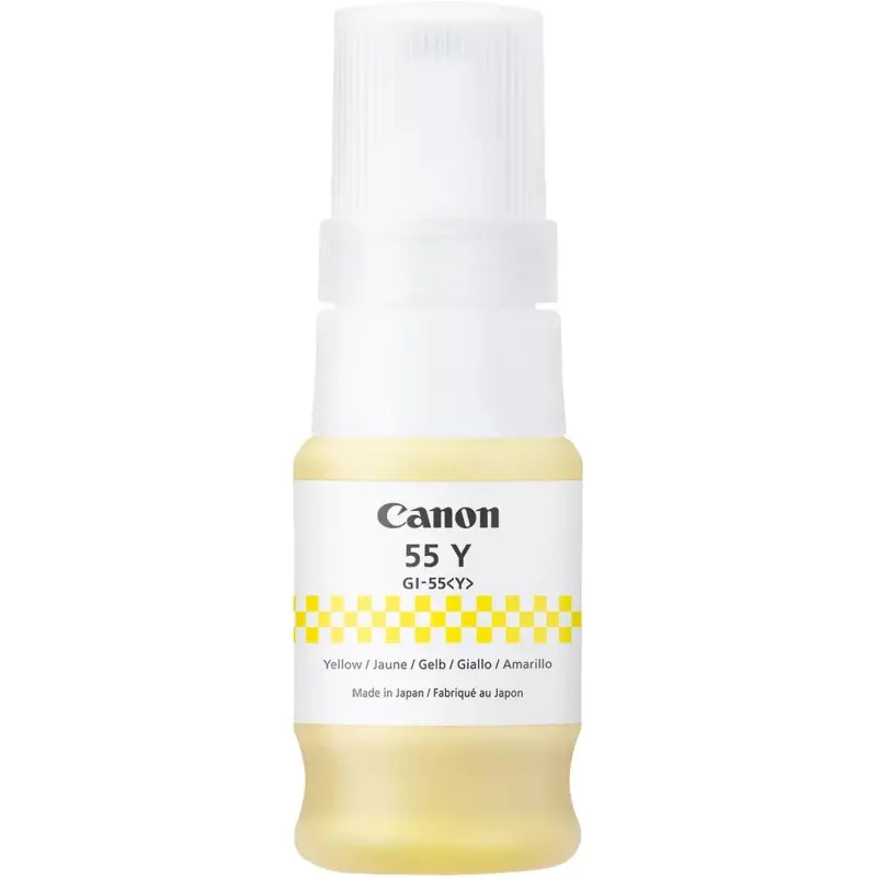 Recharge Canon GI 55 Y Jaune (GX1050/2050)