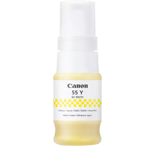 Recharge Canon GI 55 Y Jaune (GX1050/2050)