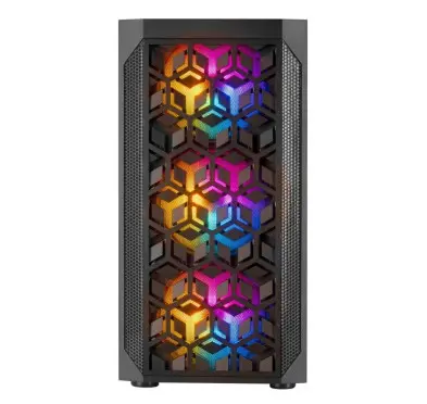 Boitier Mars Gaming MCMESH ARGB MESH 360°