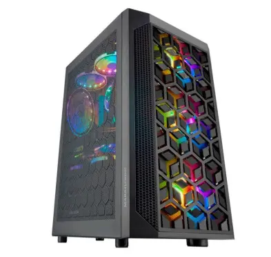 Boitier Mars Gaming MCMESH ARGB MESH 360°