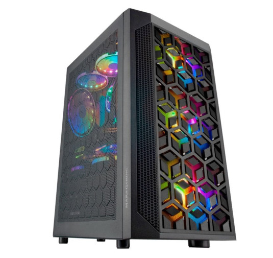 Boitier Mars Gaming MCMESH FRGB MESH 360°