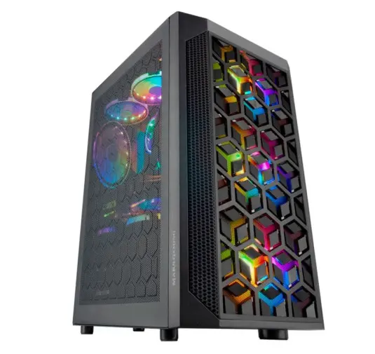 Boitier Mars Gaming MCMESH ARGB MESH 360°
