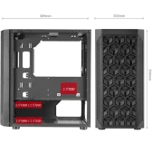 Boitier Mars Gaming MCMESH ARGB MESH 360° Boitier Mars Gaming MCMESH ARGB MESH 360°