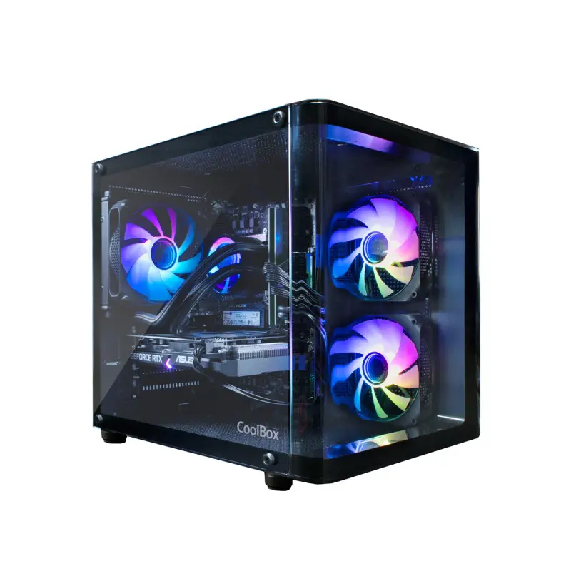 Boîtier Coolbox GM100 Vision ARGB Boîtier Coolbox GM100 Vision ARGB