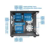 Boîtier Coolbox GM100 Vision ARGB Boîtier Coolbox GM100 Vision ARGB