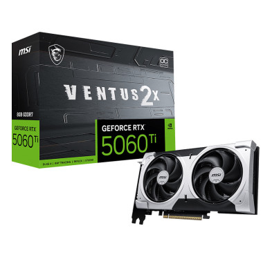 Carte Graphique MSI RTX 5060 Ti 8G VENTUS 2X OC PLUS