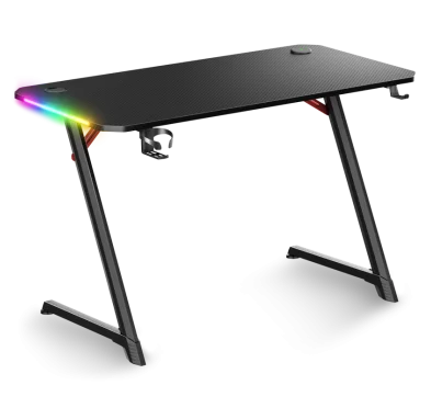 Bureau Gaming Spirit of Gamer HEADQUARTER 250 RGB 120x60cm
