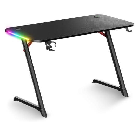 Bureau Gaming Spirit of Gamer HEADQUARTER 250 RGB 120x60cm