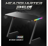 Bureau Gaming Spirit of Gamer HEADQUARTER 250 RGB 120x60cm Bureau Gaming Spirit of Gamer HEADQUARTER 250 RGB 120x60cm