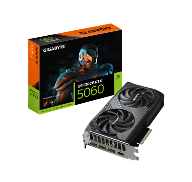 Carte Graphique Gigabyte RTX 5060 WINDFORCE OC 8G