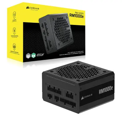 Alimentation Corsair RM1000e 1000 Watts 80Plus Gold ATX 3.1