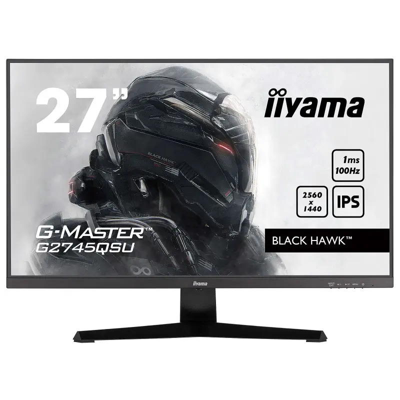 Ecran iiyama 27" G-Master Black Hawk G2745QSU-B2 2560x1440 100Hz 1ms Ecran iiyama 27" G-Master Black Hawk G2745QSU-B2 2560x1440 100Hz 1ms