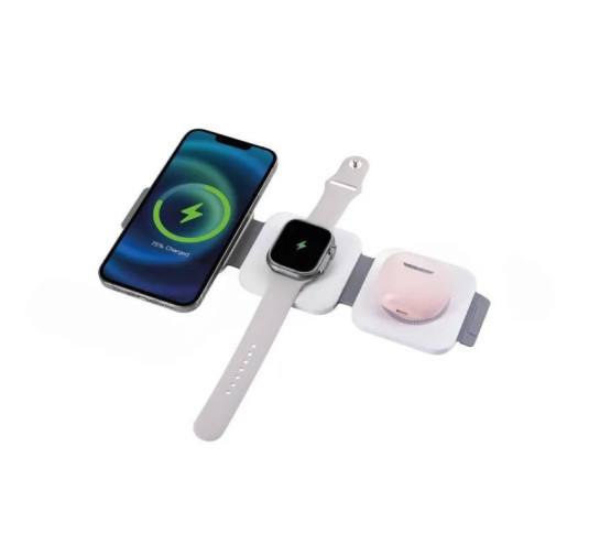Station de Charge MagSafe 3en1 Fairplay Blanc USB-C