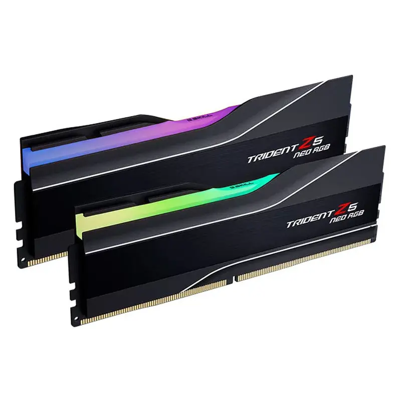 DDR5 G.Skill Trident Z5 Neo RGB Kit 32Go 2x16Go 6000Mhz CL30 EXPO DDR5 G.Skill Trident Z5 Neo RGB Kit 32Go 2x16Go 6000Mhz CL30 EXPO