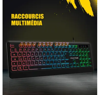 Clavier Advance GTA 220 Gaming RGB