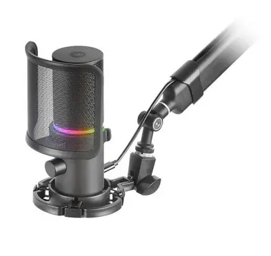 Microphone Mars Gaming MMIC-XT Streaming avec bras articulé