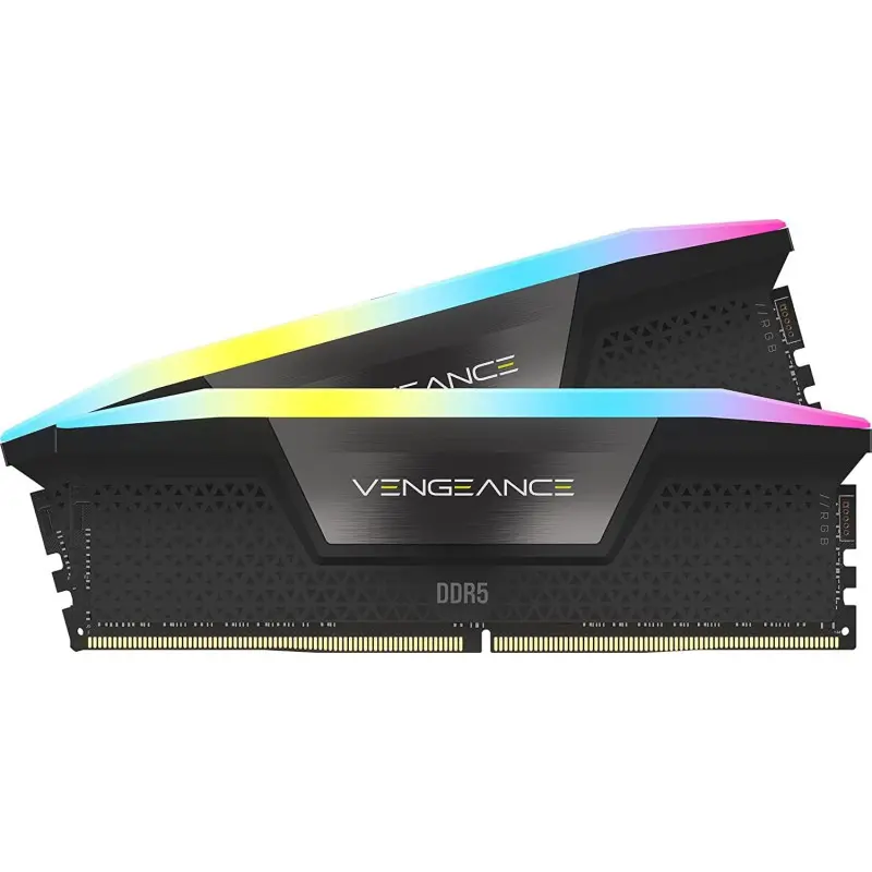 DDR5 Corsair Vengeance RGB Kit 32Go 2x16Go 6000Mhz CL30 EXPO XMP DDR5 Corsair Vengeance RGB Kit 32Go 2x16Go 6000Mhz CL30 EXPO XMP