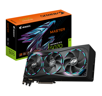 Carte Graphique AORUS RTX 5070 MASTER 12G