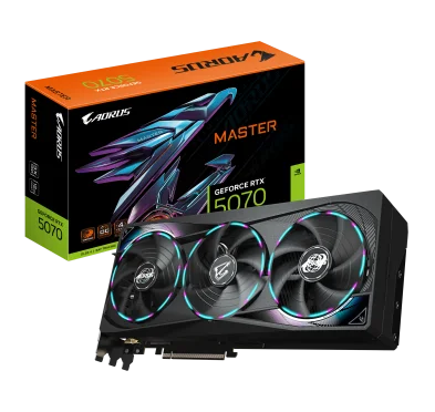 Carte Graphique AORUS RTX 5070 MASTER 12G