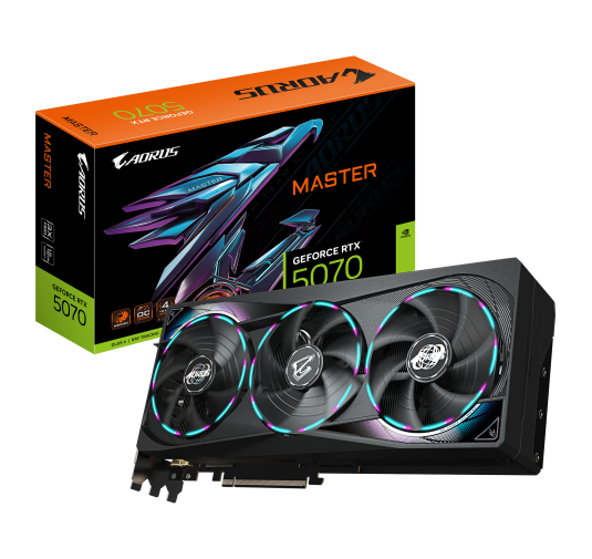 Carte Graphique AORUS RTX 5070 MASTER 12G