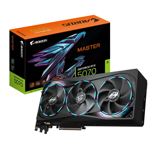 Carte Graphique AORUS RTX 5070 MASTER 12G