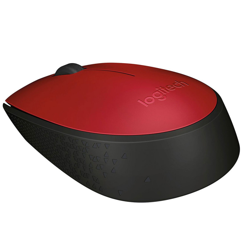 Souris Logitech Wireless Mouse M171 Rouge