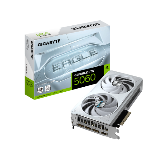 Carte Graphique Gigabyte RTX 5060 EAGLE OC ICE 8G