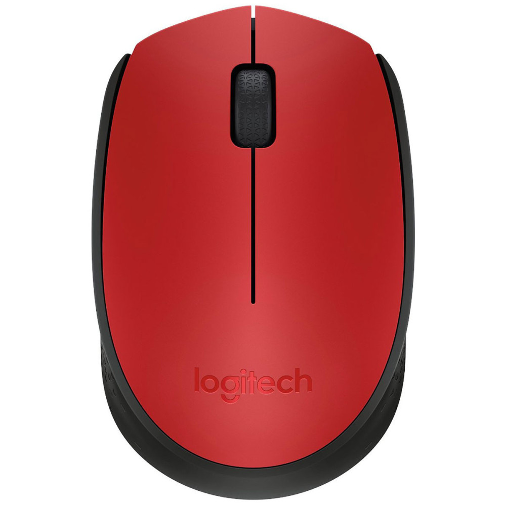 Souris Logitech Wireless Mouse M171 Rouge