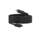 Cable USB Type-C vers Type-C 4.0 PD 240W Data 20Gb Belkin 2M Noir Cable USB Type-C vers Type-C 4.0 PD 240W Data 20Gb Belkin 2M Noir