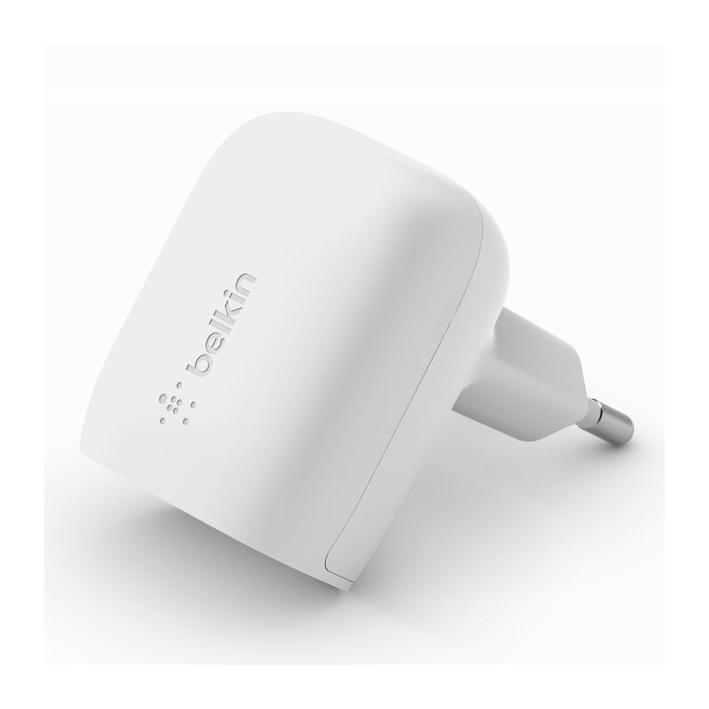 Chargeur Belkin USB-C Fact Charge PD 20W Blanc