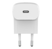 Chargeur Belkin USB-C Fact Charge PD 20W Blanc