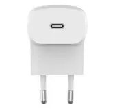 Chargeur Belkin USB-C Fact Charge PD 20W Blanc Chargeur Belkin USB-C Fact Charge PD 20W Blanc