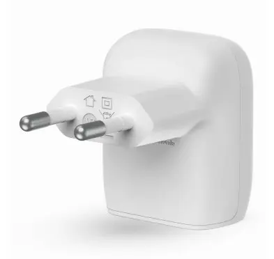 Chargeur Belkin USB-C Fact Charge PD 20W Blanc