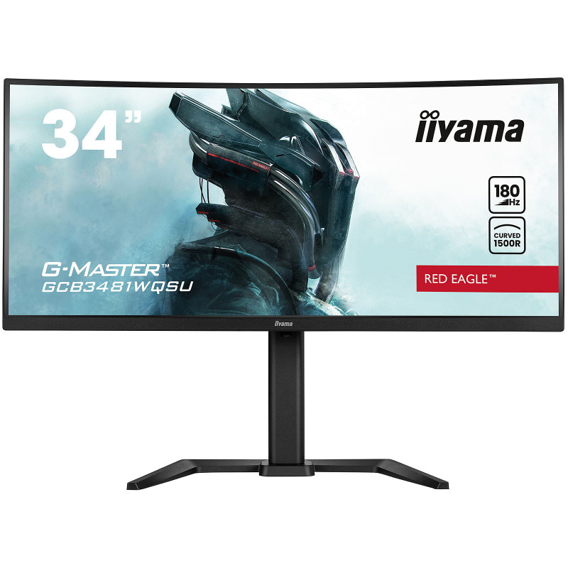 Ecran iiyama G-Master GCB3481WQSU-B1 34" 3440 x1440 180Hz 0.3ms Ecran iiyama G-Master GCB3481WQSU-B1 34" 3440 x1440 180Hz 0.3ms