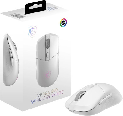 Souris MSI VERSA 300 Wireless Blanc Gaming