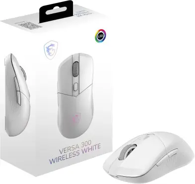 Souris MSI VERSA 300 Wireless Blanc Gaming