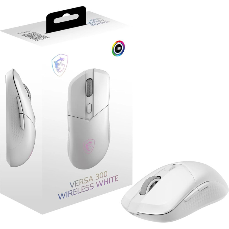 Souris MSI VERSA 300 Wireless Blanc Gaming Souris MSI VERSA 300 Wireless Blanc Gaming