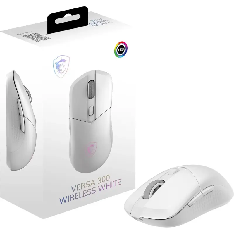 Souris MSI VERSA 300 Wireless Blanc Gaming Souris MSI VERSA 300 Wireless Blanc Gaming