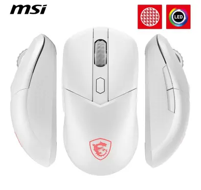 Souris MSI VERSA 300 Wireless Blanc Gaming