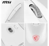 Souris MSI VERSA 300 Wireless Blanc Gaming Souris MSI VERSA 300 Wireless Blanc Gaming