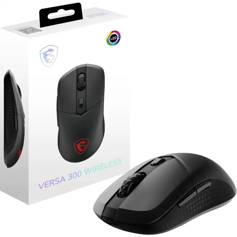 Souris MSI VERSA 300 Wireless Noir Gaming Souris MSI VERSA 300 Wireless Noir Gaming