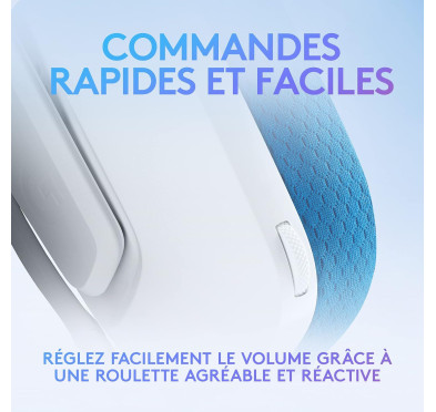 Micro Casque Logitech G335 Gaming Blanc