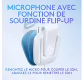 Micro Casque Logitech G335 Gaming Blanc