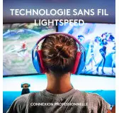 Micro Casque Logitech G435 Bleu Wireless Lightspeed Gaming